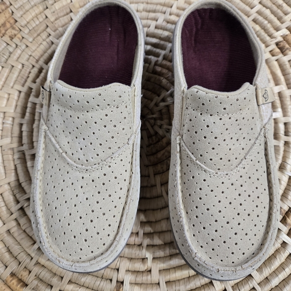 Spenco Tan Slip On Comfort Mules 6.5 - Picture 4 of 8